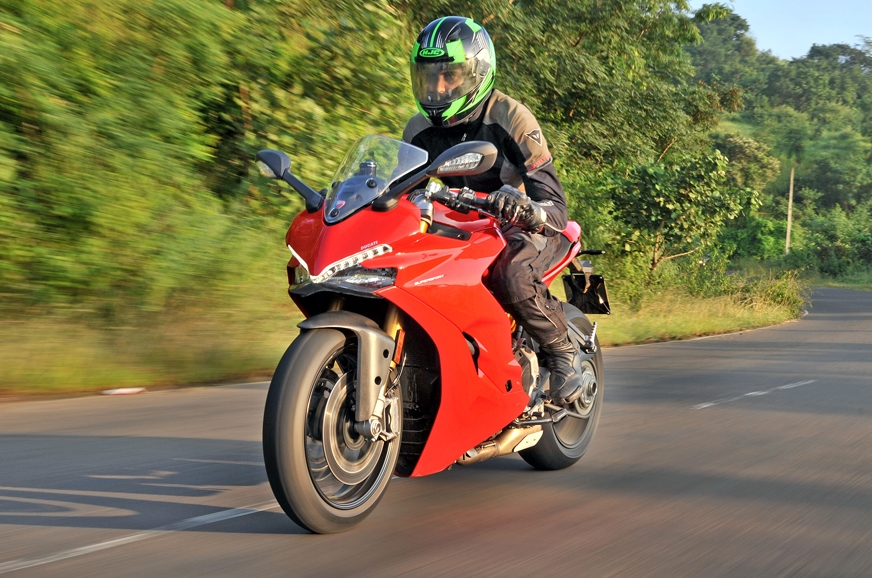 The riding position is sporty but stops short of being to...