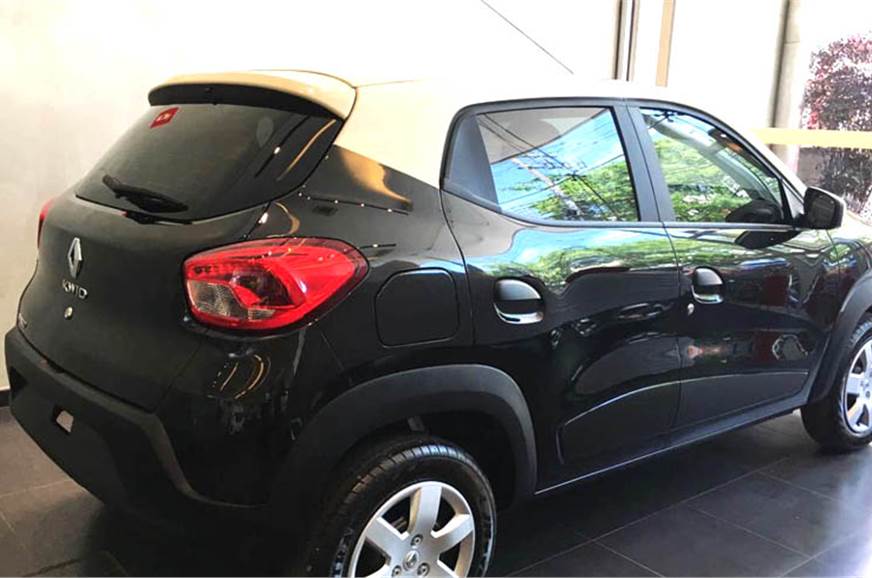 Renault Kwid With Dual Tone Roof Unveiled Autocar India