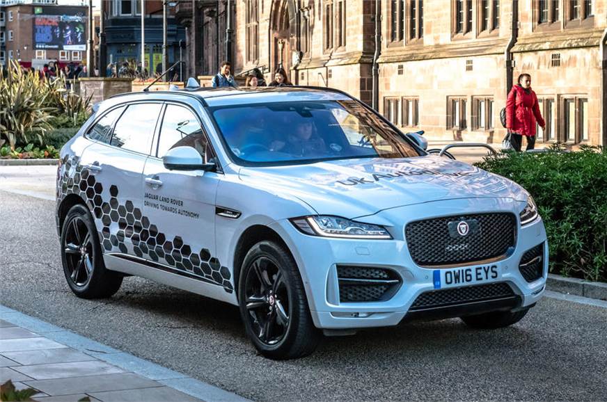 Self Driving Tata Hexa Participates In Uk S Largest Public