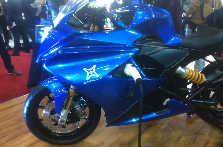 Auto Expo 2018 Emflux Electric Bike Launch Date Est