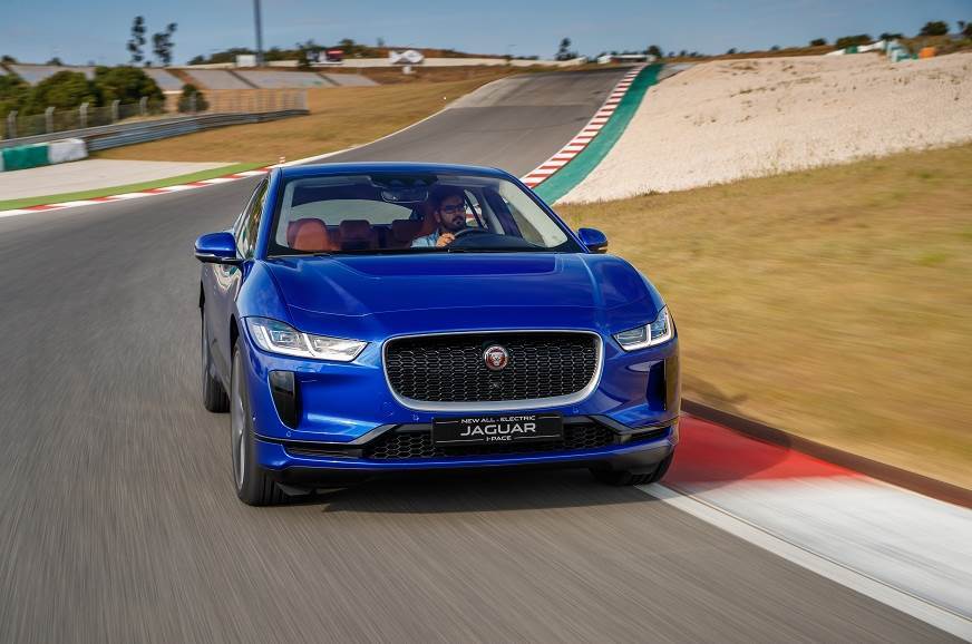 On a race track, the I-Pace drives like a Jaguar should.
