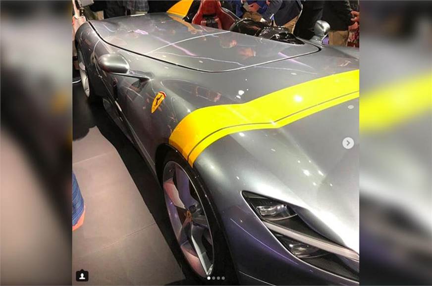 Ferrari Monza Sp1 Sp2 Leaked Before Official Debut