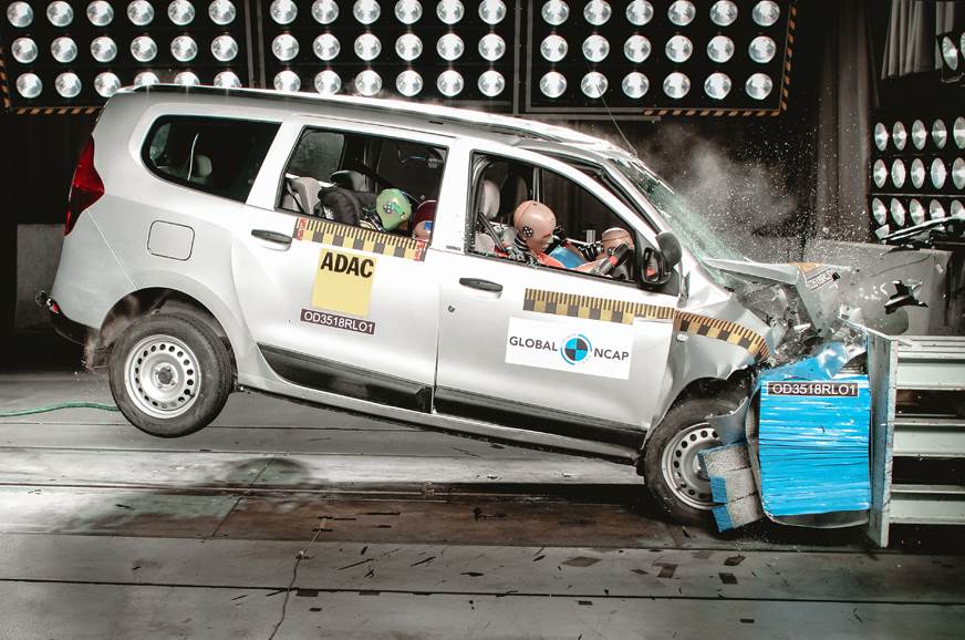 Renault Lodgy Scores Zero Stars In Global Ncap Crash Test