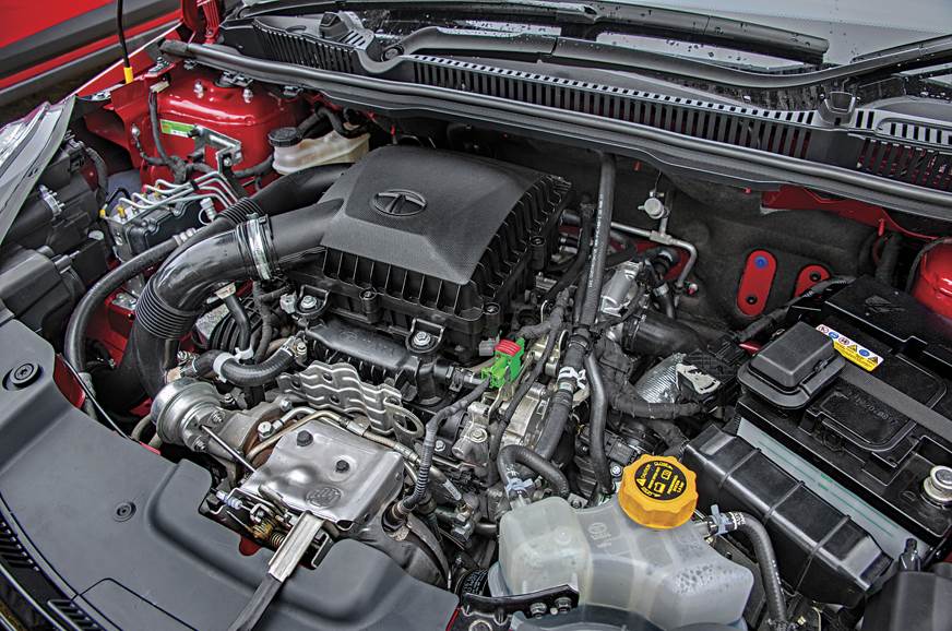 The Nexon's Revotron turbo-petrol engine makes 110hp and ...