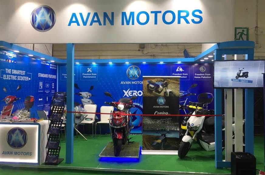 Avan Motors Showcases New E Scooter Line Up Autocar India
