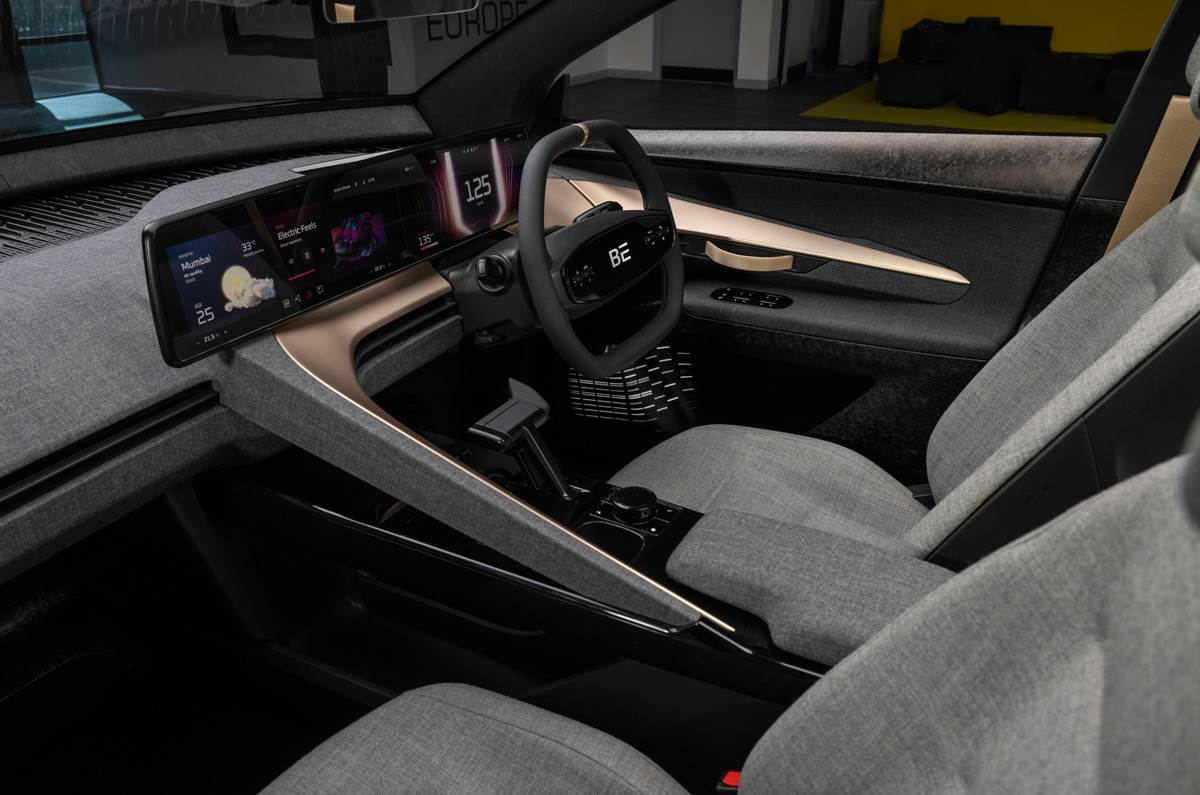 Mahindra BE.05_interior