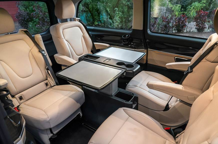 2019 Mercedes-Benz V220d interior six seats