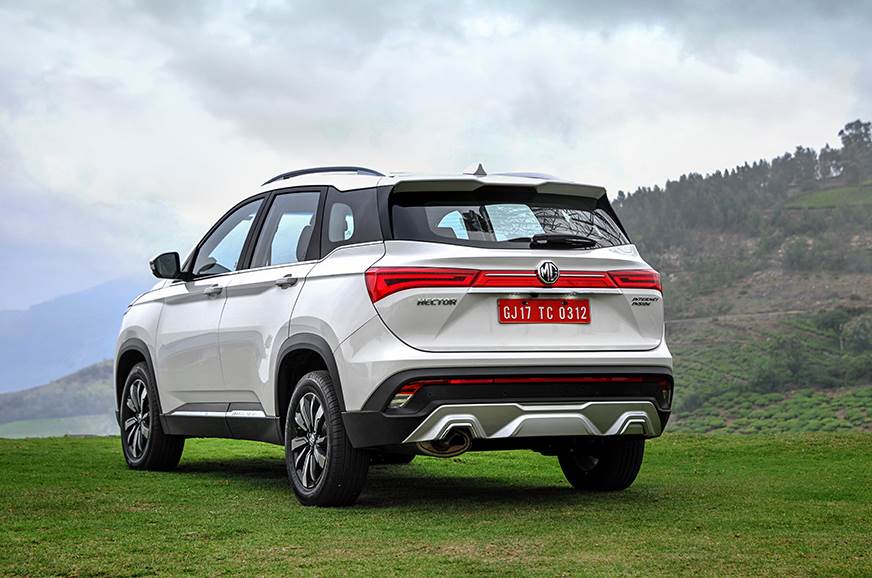MG Hector rear static