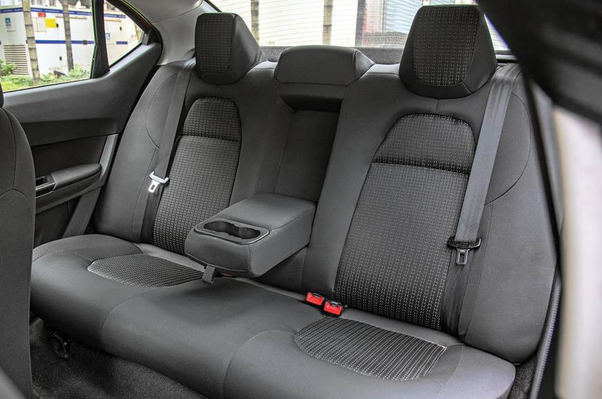 Tata Tigor AMT rear seats