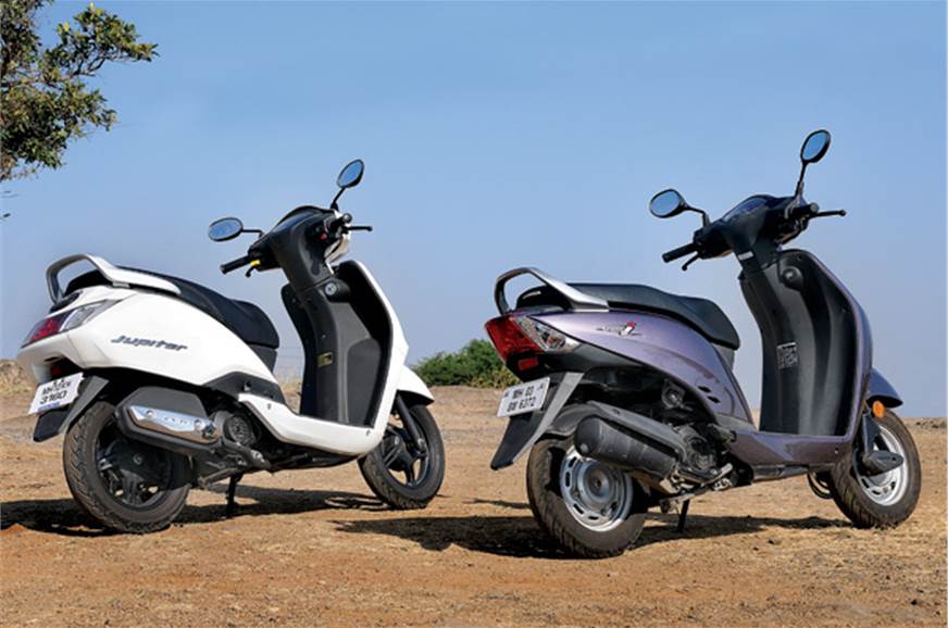 New Honda Activa I Vs Tvs Jupiter Comparison Feature