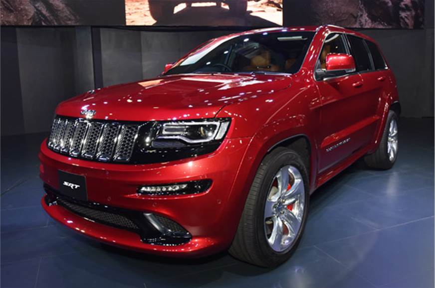 Jeep Displays Grand Cherokee Srt And Wrangler Unlimited At