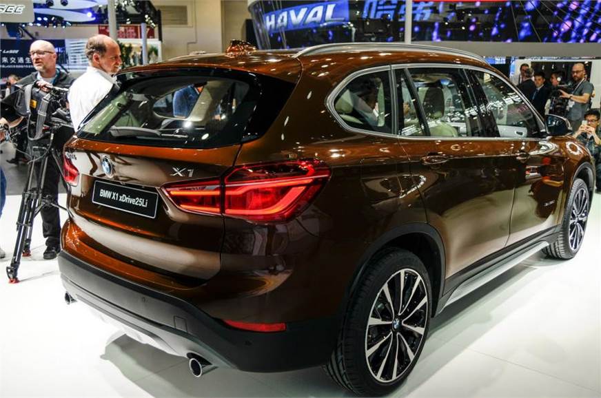 Bmw X1 Li Breaks Cover At Beijing Autocar India