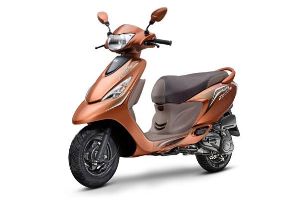 Tvs Scooty Zest 110 Himalayan Highs Edition Launched At