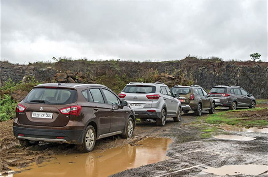 Honda Br V Vs Duster Vs Creta Vs S Cross Comparison