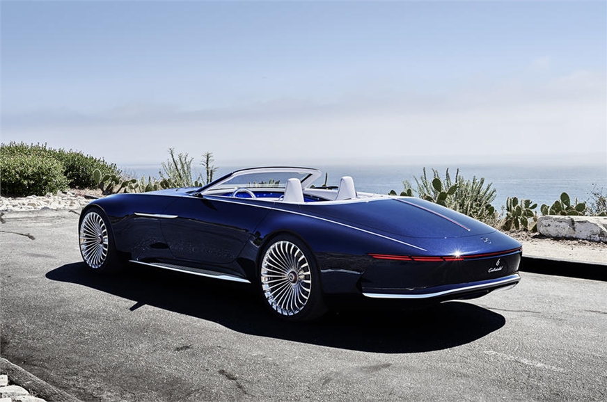 All Electric Mercedes Maybach 6 Cabriolet Concept Unveiled