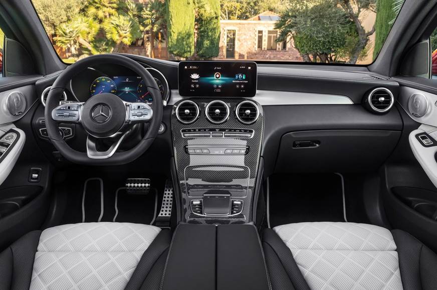 Mercedes Benz Glc Coupe 2019 Facelift Revealed Autocar India