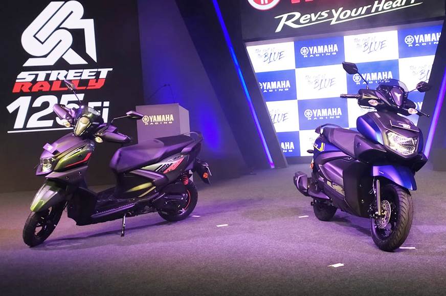 Yamaha Ray ZR 125, Ray ZR 125 Street Rally unveiled - Autocar India
