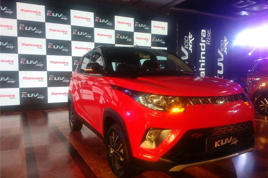 2018 Mahindra Kuv100 Nxt Facelift Image Gallery Autocar