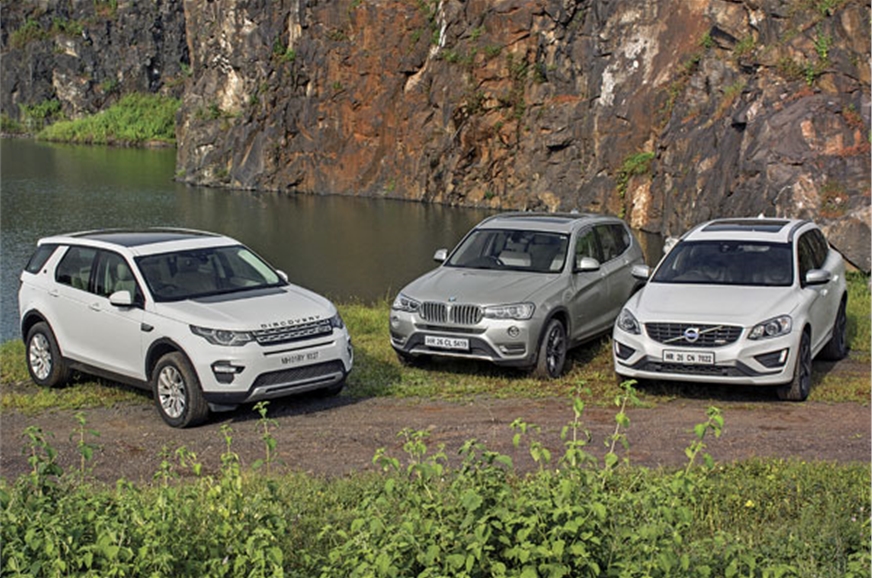 Land Rover Discovery Sport Vs Bmw X3 Vs Volvo Xc60