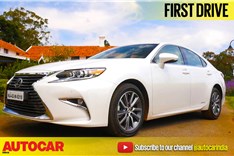 2017 Lexus ES300h video review