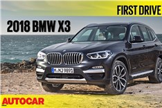 2018 BMW X3 video review