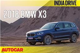 2018 BMW X3 India video review