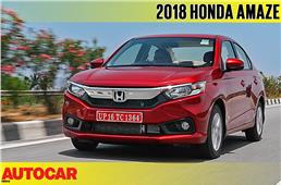 2018 Honda Amaze video review