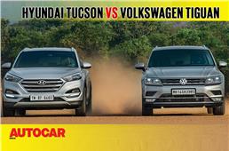 2018 Hyundai Tucson vs Volkswagen Tiguan comparison video