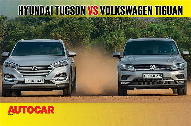 2018 Hyundai Tucson vs Volkswagen Tiguan comparison video