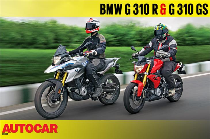 2018 BMW G 310 R, G 310 GS video review
