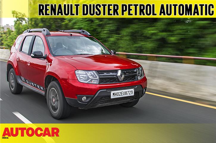2018 Renault Duster petrol-CVT video review