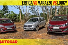Ertiga vs Marazzo vs Lodgy comparison video