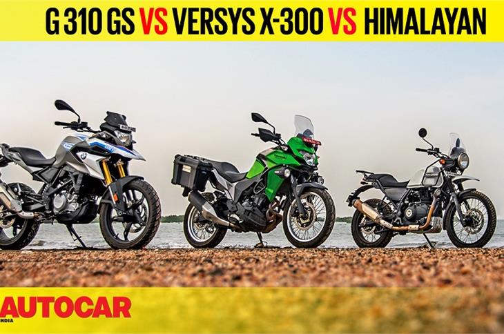 Video comparison: Himalayan vs Versys-X300 vs G 310 GS