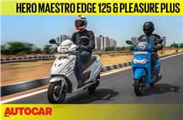 2019 Hero Maestro Edge 125 & Pleasure Plus video review
