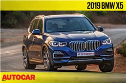 2019 BMW X5 India video review