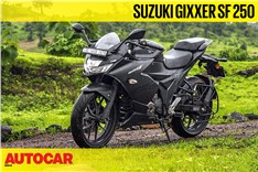 2019 Suzuki Gixxer SF 250 video review