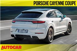 Porsche Cayenne Coupe video review