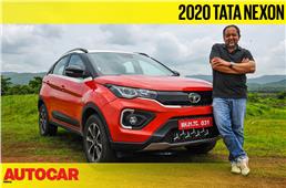 2020 Tata Nexon facelift video review