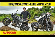 Husqvarna Svartpilen 250, Vitpilen 250 video review