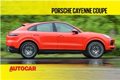 Porsche Cayenne Coupe India video review