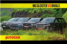 MG Gloster vs Endeavour vs Fortuner vs Alturas G4 comparison video