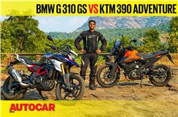 KTM 390 Adventure vs BMW G 310 GS comparison video