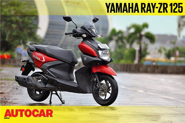 Yamaha Ray ZR 125 video review