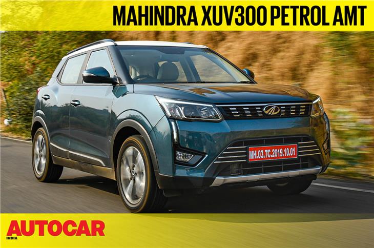 2021 Mahindra XUV300 petrol-AMT video review