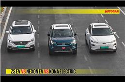 MG ZS EV vs Tata Nexon EV vs Hyundai Kona Electric compar...