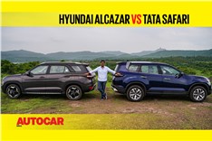 Hyundai Alcazar vs Tata Safari comparison video