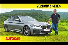 2021 BMW 5-series facelift video review