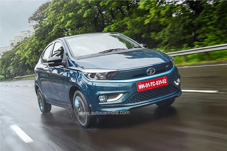 2021 Tata Tigor EV facelift review, test drive