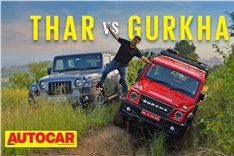 New Force Gurkha vs Mahindra Thar comparison video