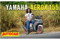 2021 Yamaha Aerox 155 video review